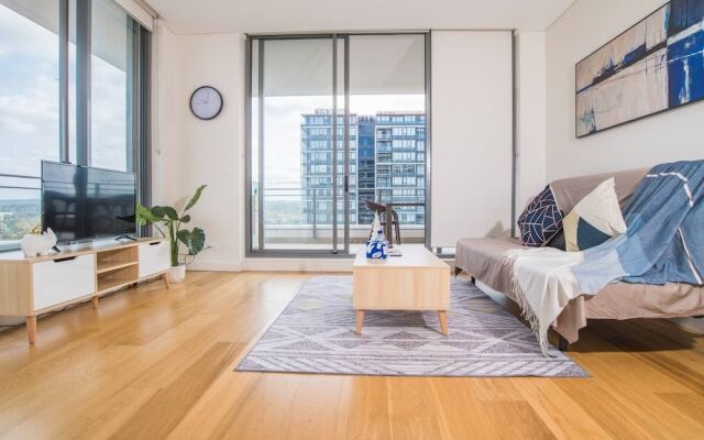 17th Level 1bed1bath APT Macquaire Park+wifi+view