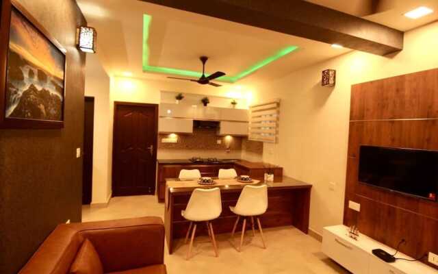 Luxury 3-bed Serviced Apartment in Trivandrum