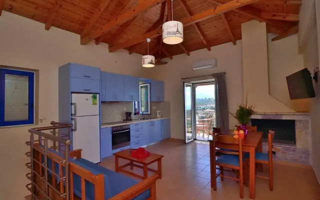 Areti Stone house/amazing view/1km to the beach