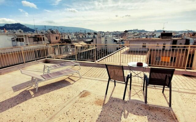 Studios & Shared Acropolis View Roof