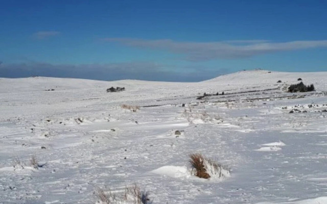 Dartmoor Barn on North Hessary Tor