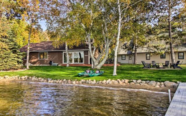 Pelican Lake Getaway on Stunning Peninsula!