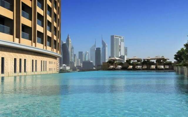 Fashion Avenue Dubai Mall Residences - Studio with balcony