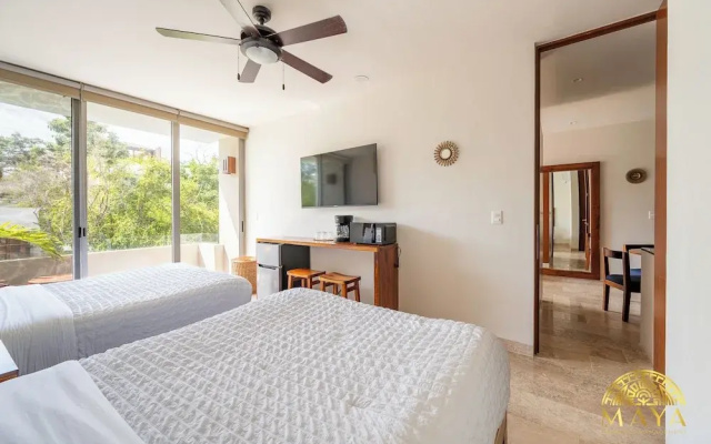 NHOA 205A 2BR Condo Pool View Aldea Zama