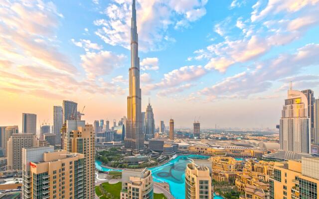 LUX 2BR | Astonishing Burj Khalifa & Fountain Views