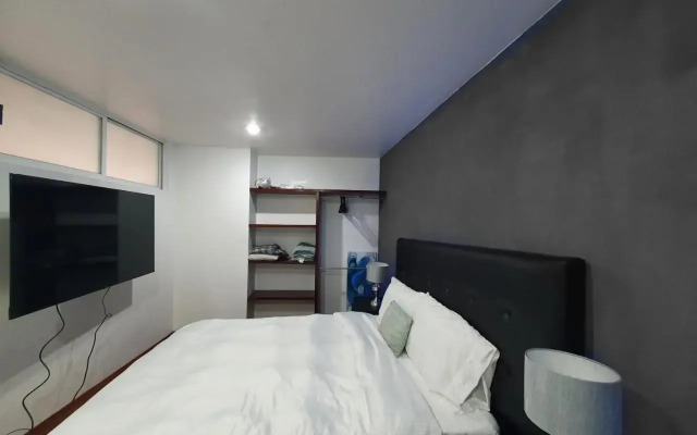 Super Suite con baño y cocina excelente ubicación
