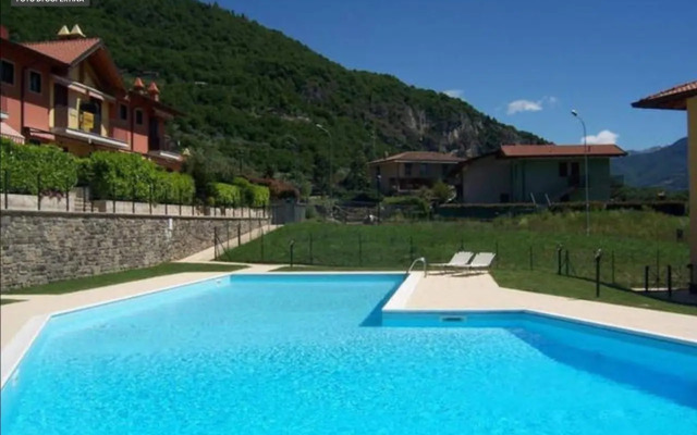 Irina’s house with view on like and swimming pool