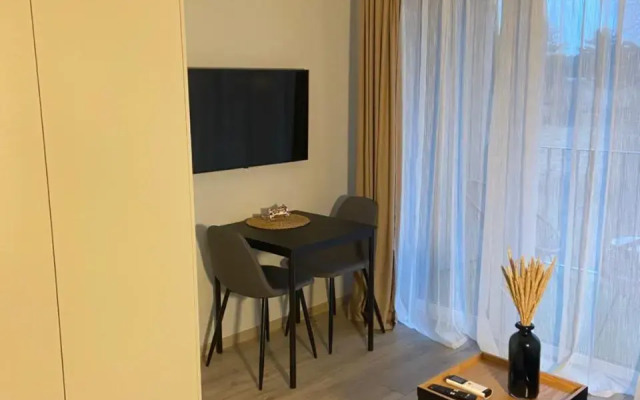 E&K apartamentai su šildomu baseinu kieme