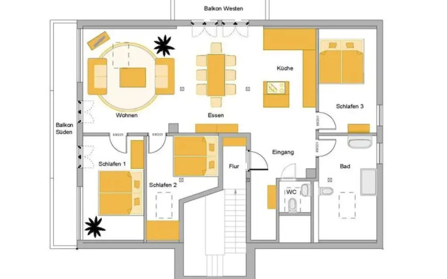 Plaatsje in het Mesnerhuis