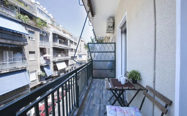 Pop art apartment at Koukaki