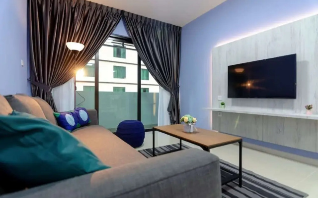 Cozy & High Floor Suite in Suasana JB 15, Views – Guest Rooms – Johor Bahru