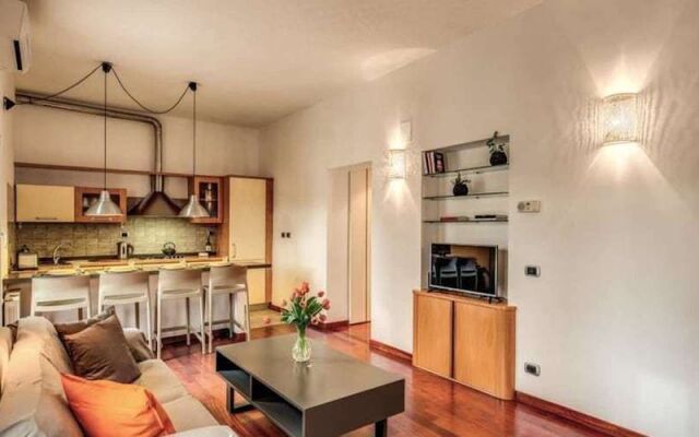 Attic terrace with St Peter's Dome View