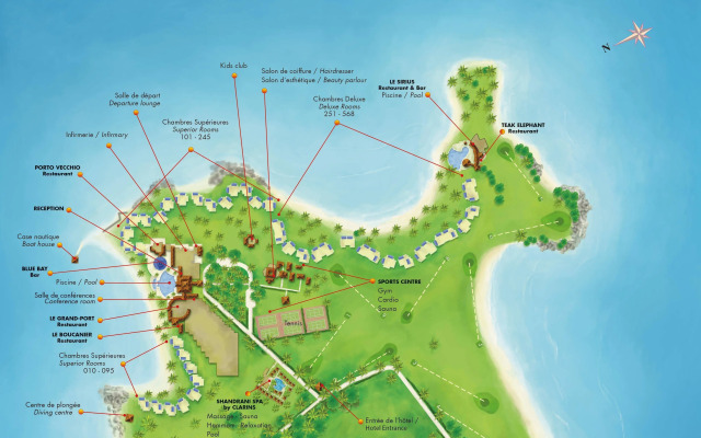 Shandrani Beachcomber Resort & Spa