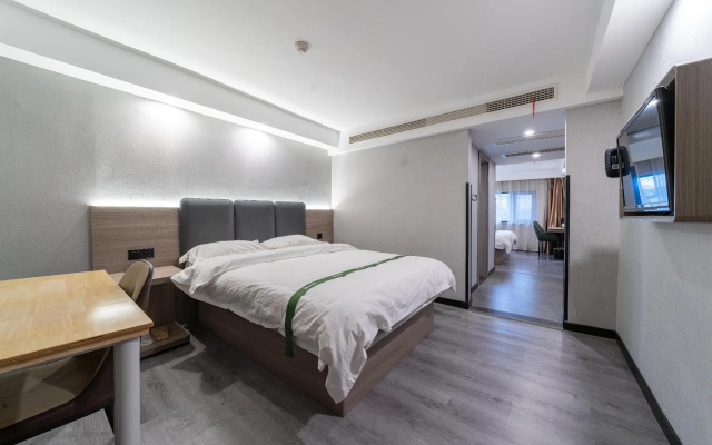 GreenTree Inn Shanghai Baoshan District Gongfu New – Guest Rooms – Shanghai