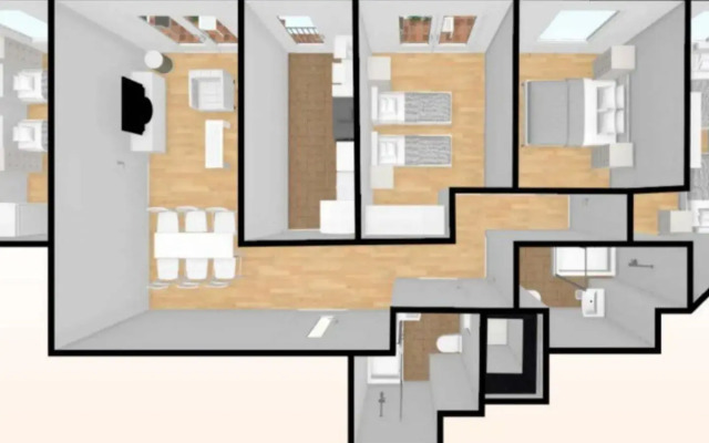 Sunny Apartment at the foot of Royal Palace by Batuecas