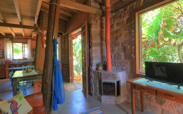 Casa ecológica quase pé na areia PalmasBNB