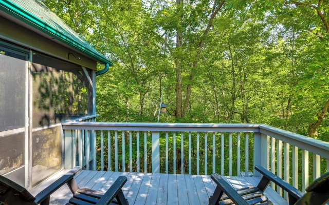 Hot Tub, Decks & Creek Access: Mccaysville Cabin!