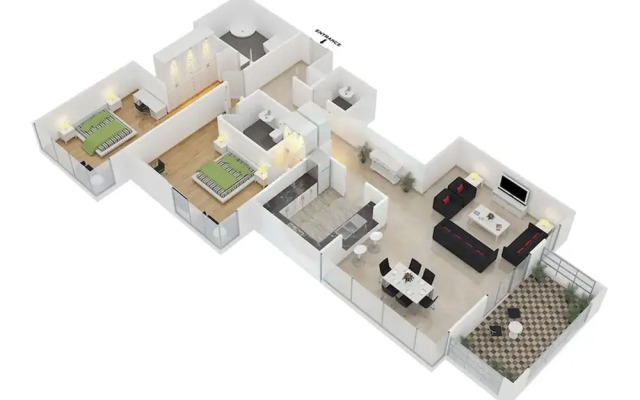 LUX The Downtown Blvd Suite