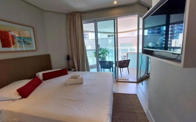 Book Santos Estanconfor 905 Charmoso Ap Executivo quadra praia