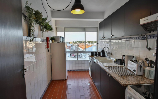 Apartment with balcony, airco & 3 min. from beach