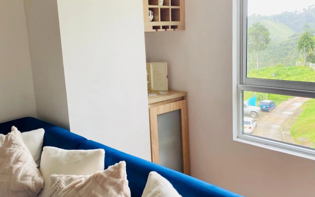 Moderno y tranquilo apartamento cerca a termales.