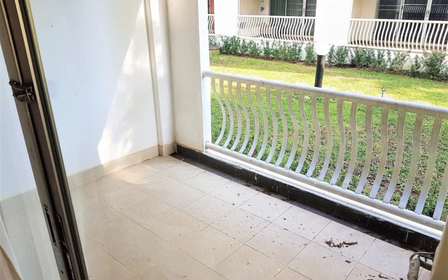 Large 1st Floor Studio Condo at Baan Suan Lalana