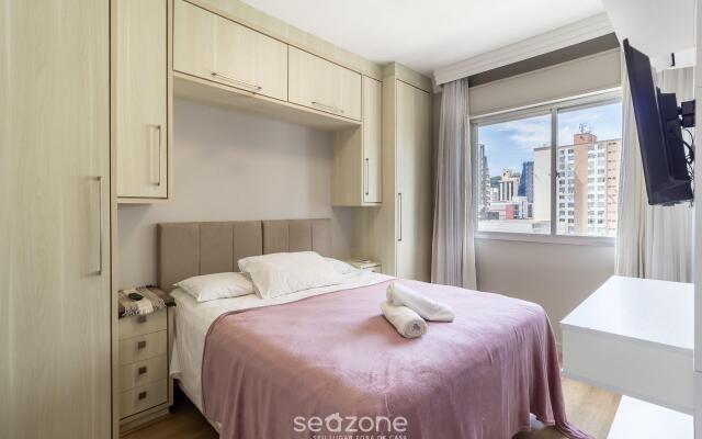 Belíssimo apart no Centro de Floripa EDC402