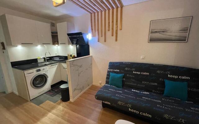 Appart en résidence calme avec parking privé