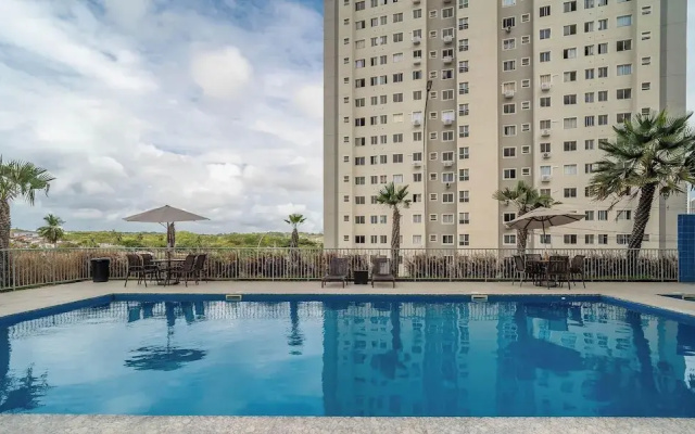 Apt in Bldg. w/ Pool in Joao Pessoa - Jds0104