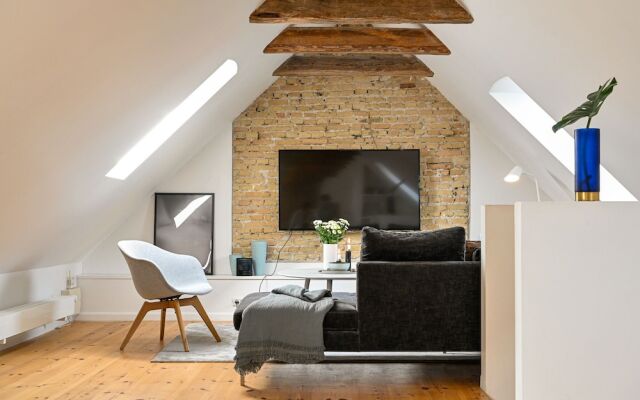 Fantastic Duplex Apartment with Modern Danish Design Furniture