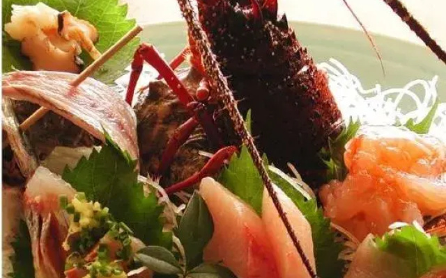 Japanese Hot Spring Hotel Local Fish Vegetable  Tsukisaki