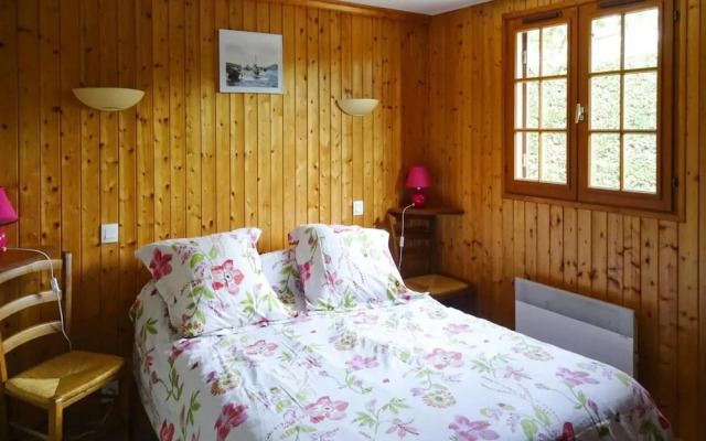Wooden House by Beach Near Barneville
