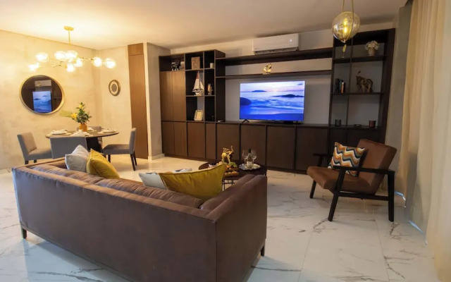 Serene Stylish Stay Roof Pool and Lounge