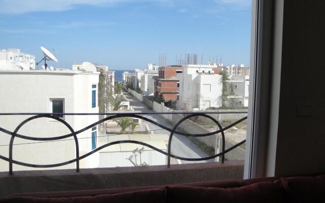 Apartment With 2 Bedrooms in Port El Kantaoui, With Wonderful sea View