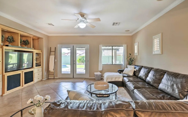 Sun-dappled Goodyear Home: Fire Pit, Pool, Patio