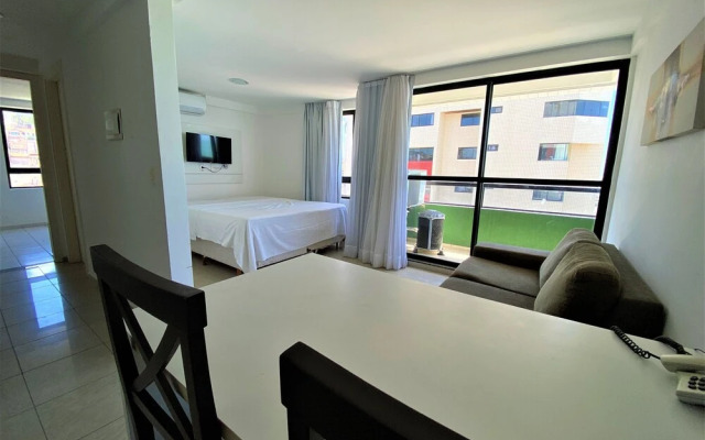 Apartamento na Praia de Areia Preta