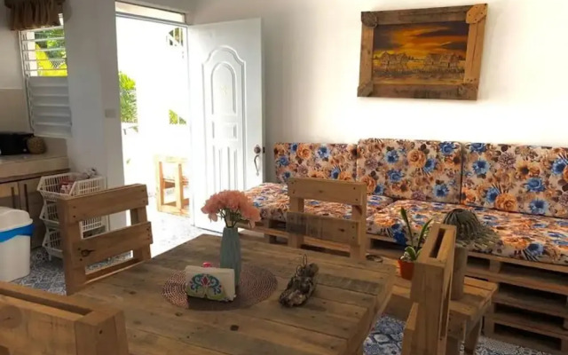 Private Terrace - Apartment 2 in Villa Coconut
