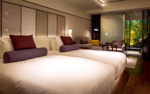 Garden Twin room (트윈 침대 2개) 사진 1