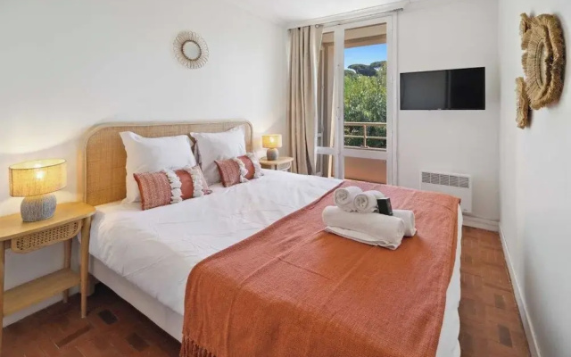 Apt 2br/4p-balcony Saint-tropez