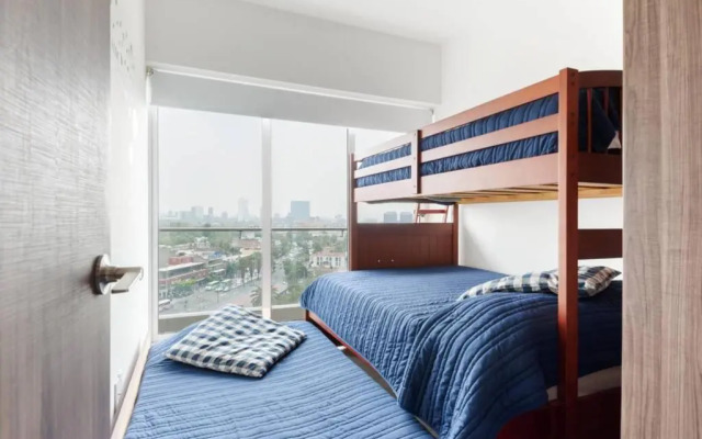 San Ángel - UNAM apartment 2parking 3BR 2BA