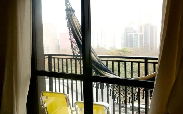 85 New studio w balcony, fast wifi and movie screen! - Hotel in Sao Paulo - Photo 2