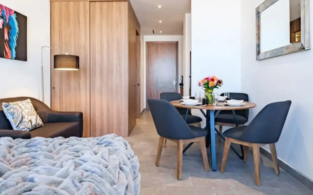 Luxurious Studio Near Reforma - Pool - Gym - Sauna