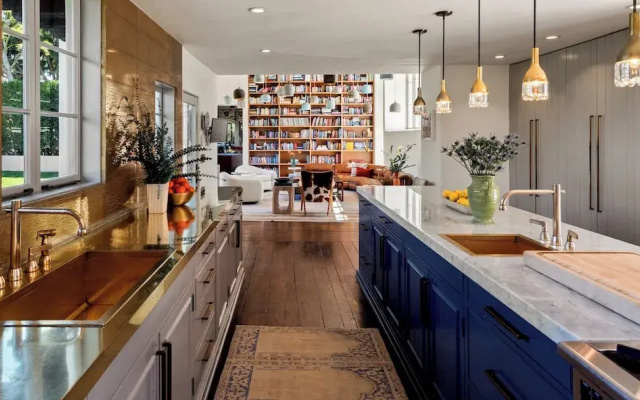 Howard Hughes Estate - Spanish Revival Gem w/ Pool, Wine Cellar & Guest House