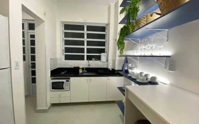 Apartamento encantador em prédio histórico