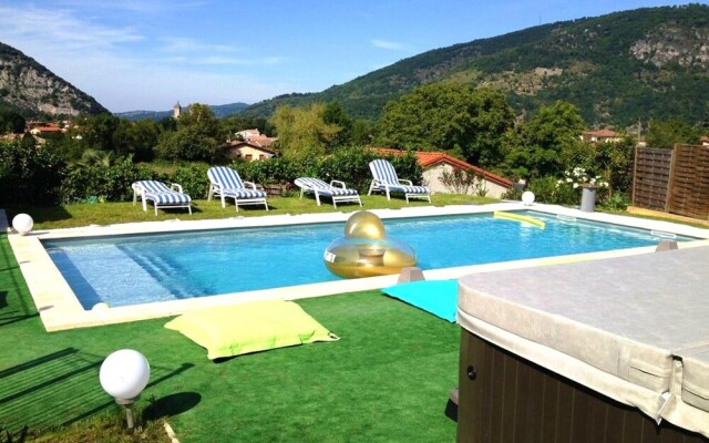 Villa With 4 Bedrooms in Foix, With Wonderful Mountain View, Private P