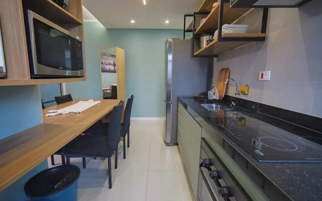 Apto pet Friendly com Garagem a 100m do mar