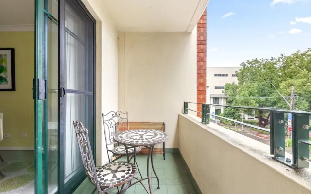 Serene Studio With Balcony in Prime Location