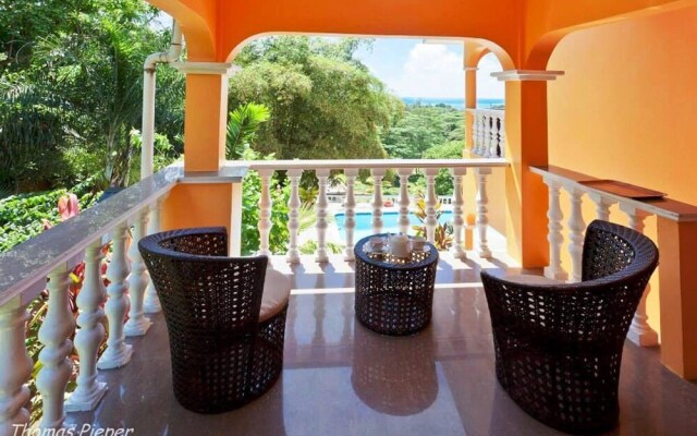 Villa With 6 Bedrooms in Au Cap, With Wonderful sea View, Private Pool