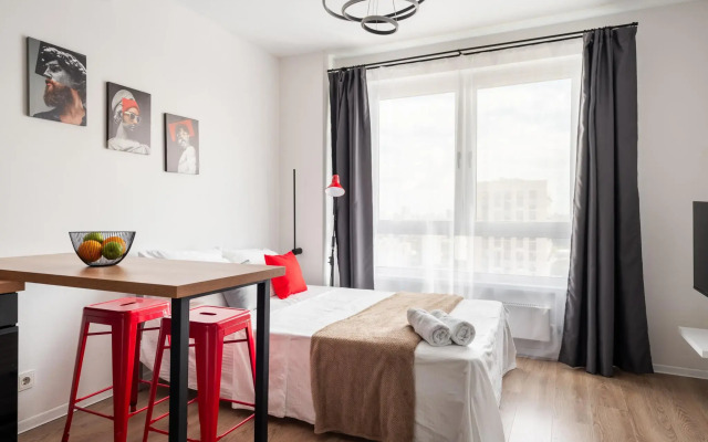 Sunmarine apartments (Sanmarine apartments) on Malaya Ochakovskaya street 4a k2