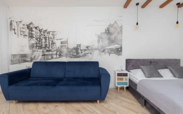 Aesthetic Deep Blue Studio by Renters